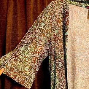 Crazy Train - Tooled Print Duster